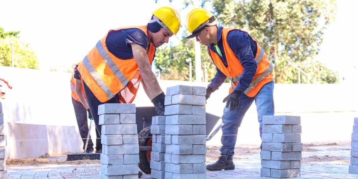 Praça modelo avança para reta final em Ciudad del Este