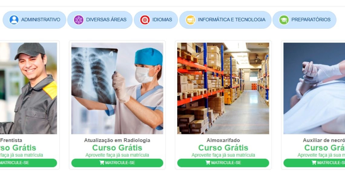 Foz oferece mais de 80 cursos gratuitos com certificado digital