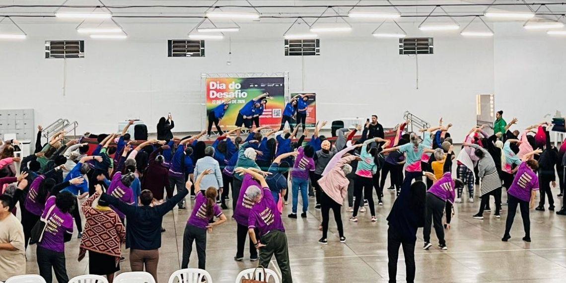 Idosos participam do Dia do Desafio no CCI