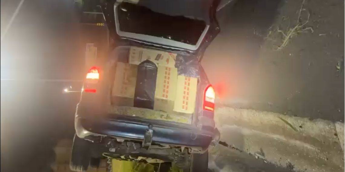 PF e PM apreendem carga de cigarros contrabandeados em Foz
