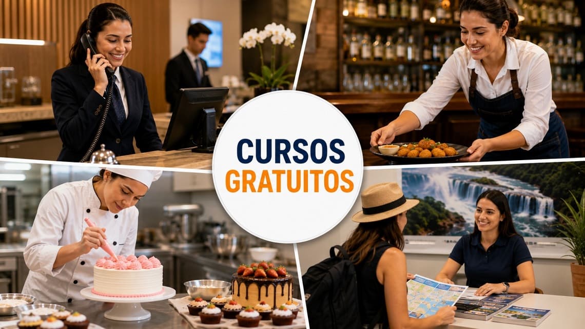 Senac e Agência do Trabalhador oferecem cursos gratuitos em Foz do Iguaçu