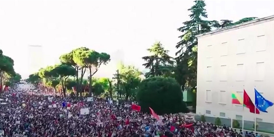 Protestos contra resort ligado à família Trump sacodem a Albânia