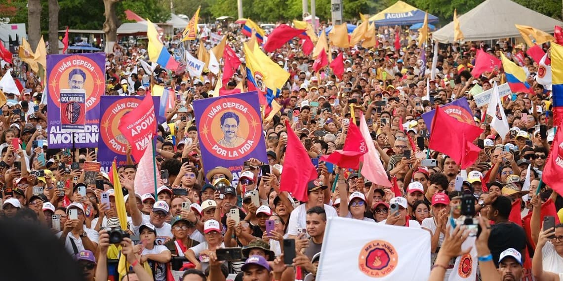 Cepeda encerra campanha com críticas à extrema-direita na Colômbia