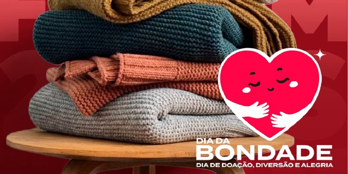 Dia da Bondade mobiliza doações e serviços comunitários em Foz