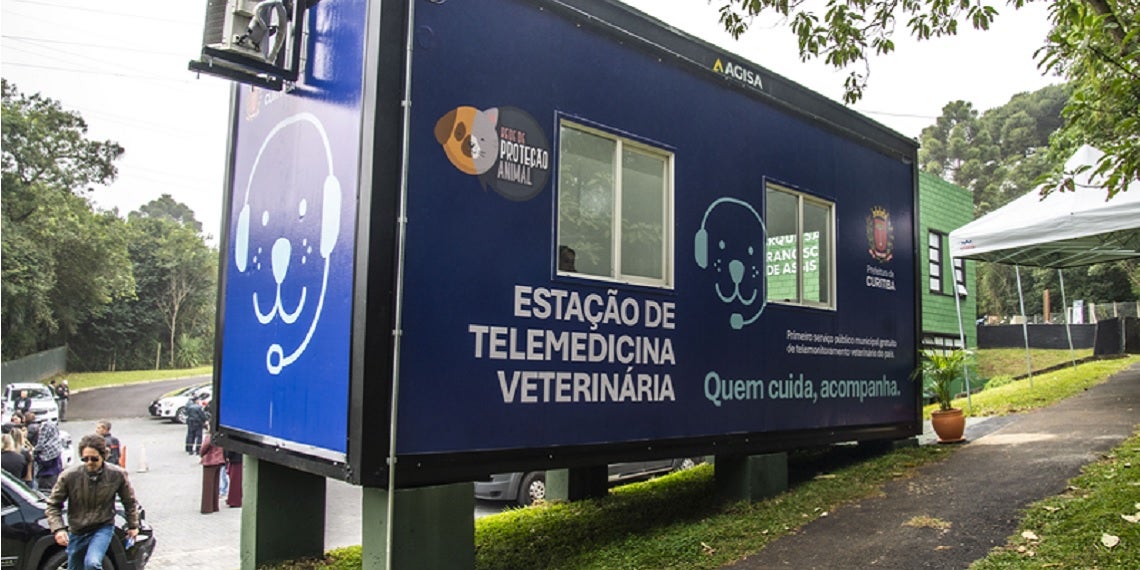 Curitiba amplia atendimento veterinário com telemedicina