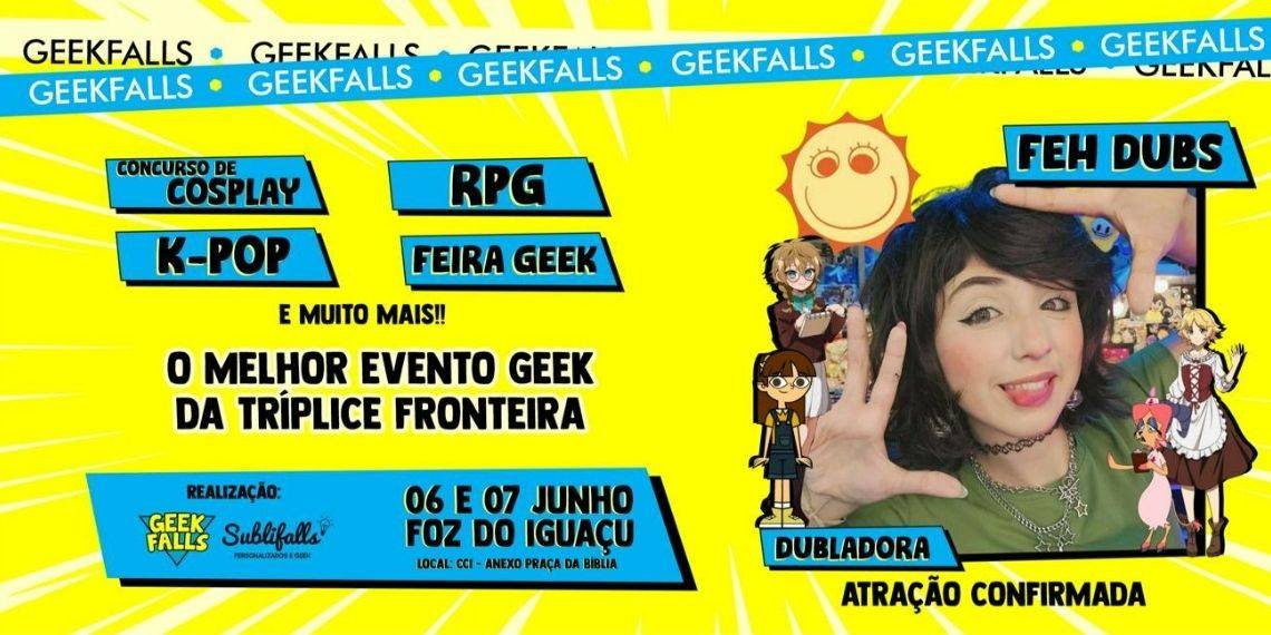 Geek Falls reúne fãs de anime, cosplay e K-Pop em Foz