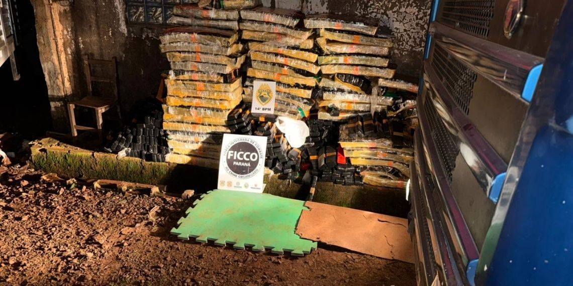 FICCO apreende mais de 1 tonelada de maconha em Foz