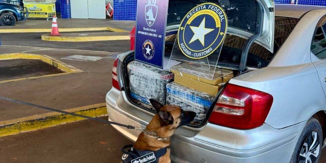 Receita Federal apreende 300 kg de maconha em Foz