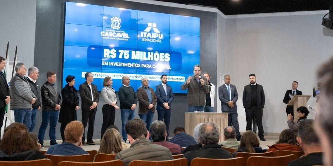 Itaipu amplia investimentos em infraestrutura no Oeste do Paraná