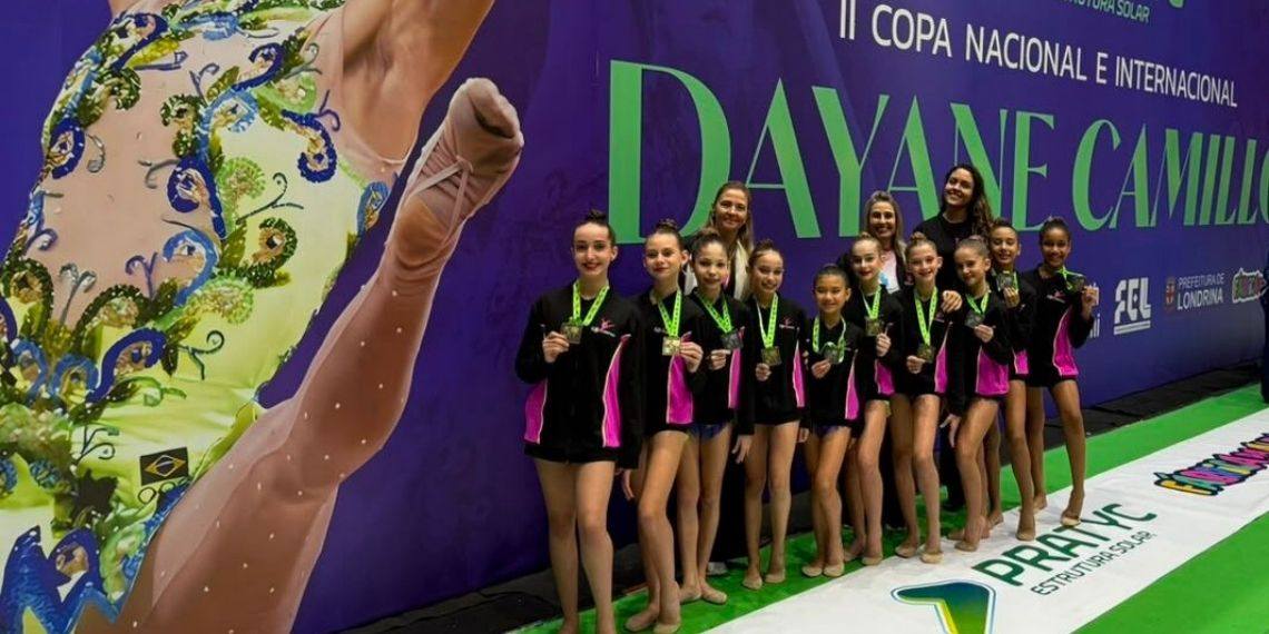 Atletas de Foz conquistam medalhas na ginástica rítmica