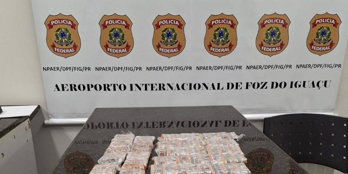 PF registra 17 prisões no Aeroporto Internacional de Foz