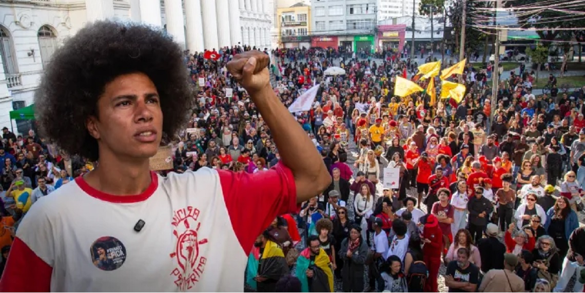 Renato Freitas em Foz do Iguaçu: plenária debate direitos e periferias