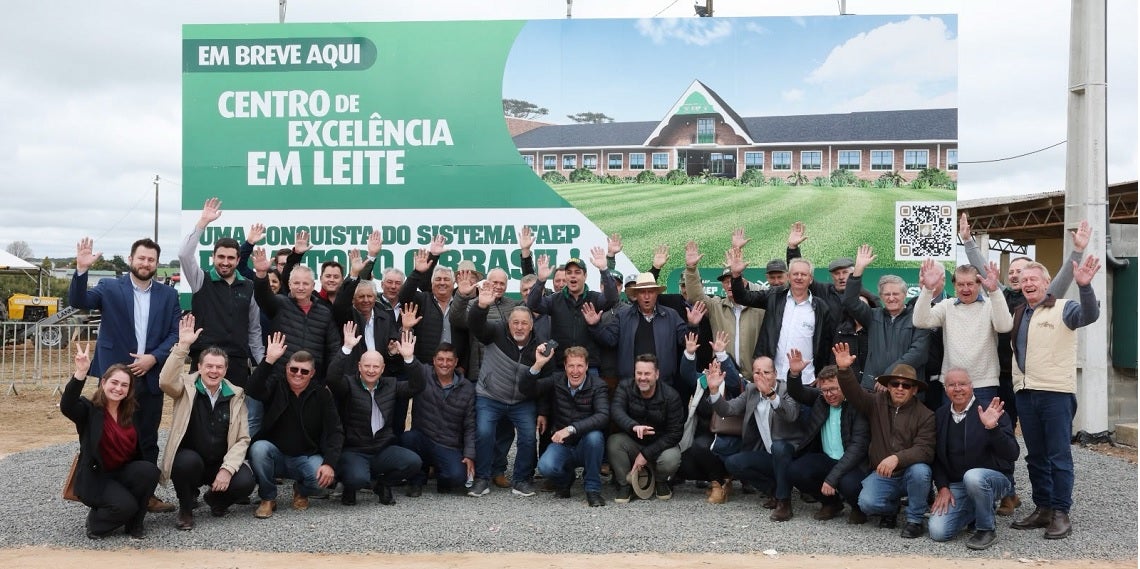 Centro de excelência em leite avança no Paraná
