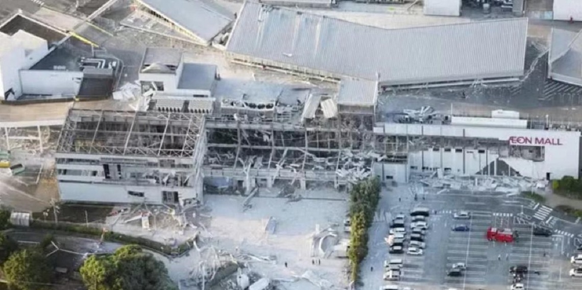 Forte terremoto no Japão destrói prédios e mobiliza evacuação