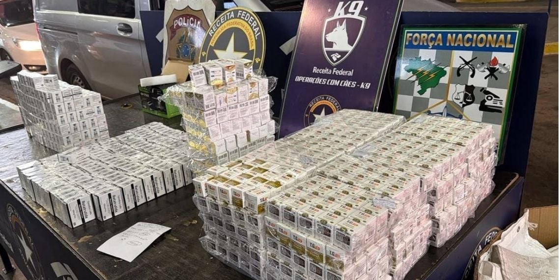 RF apreende medicamentos para emagrecimento na Ponte da Amizade
