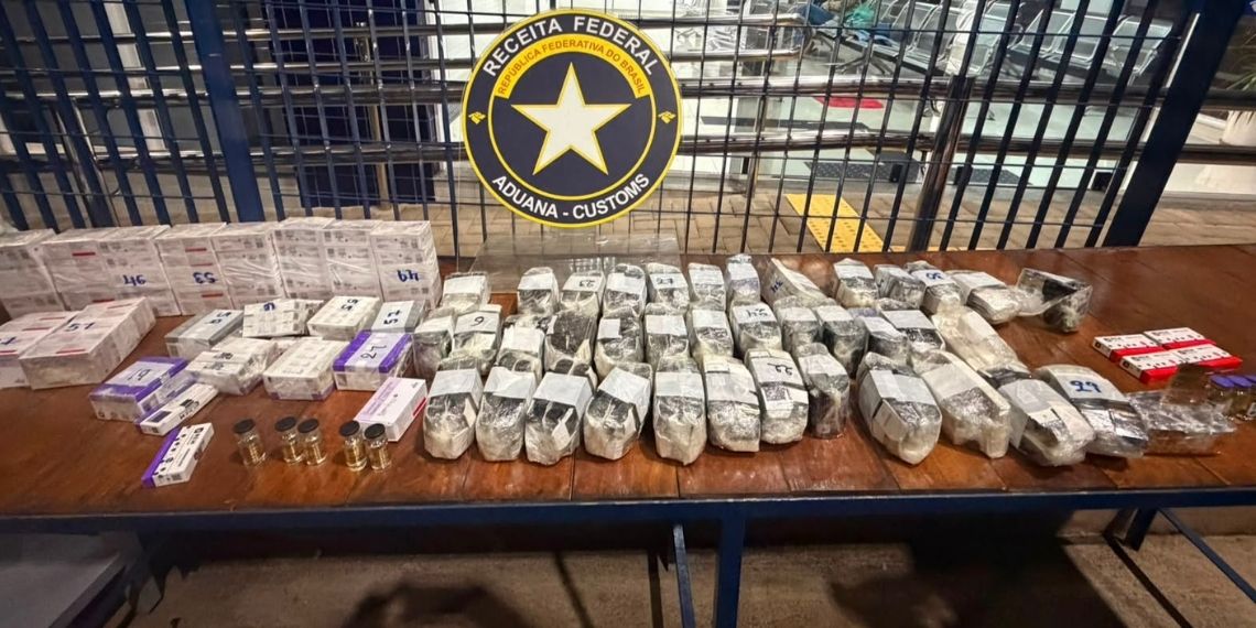 RF apreende 650 ampolas de anabolizantes na BR-277