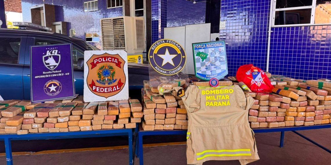 Caminhão com 500 kg de droga é apreendido na Ponte da Amizade