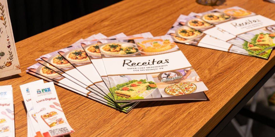 Livro destaca receitas da alimentação escolar municipal