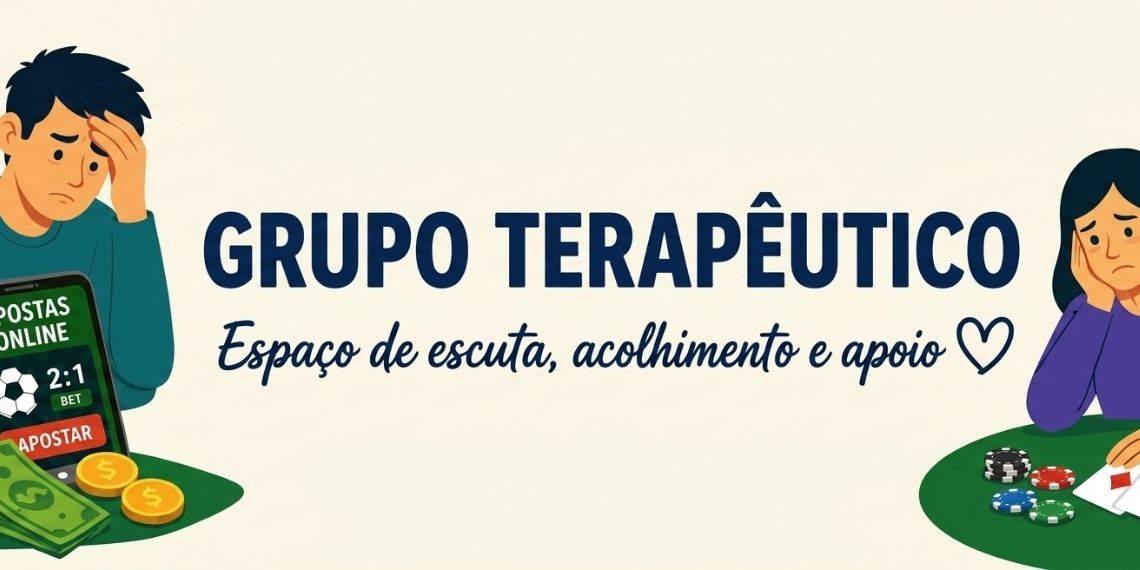 Foz cria grupo terapêutico para afetados por apostas on-line