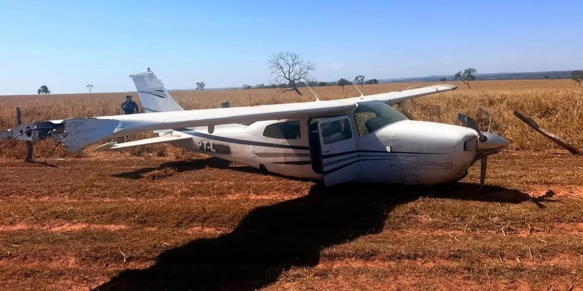 FAB intercepta avião no Mato Grosso do Sul vindo da Bolívia