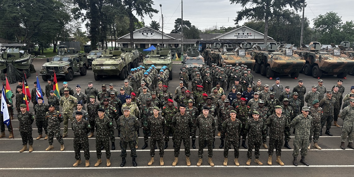 Foz do Iguaçu recebe simulação militar de paz com seis países