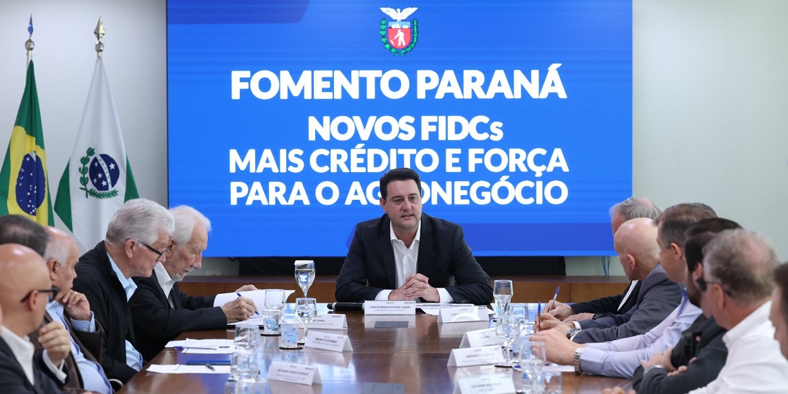 Governo lança R$ 460 milhões em crédito pelo FIDC Agro Paraná