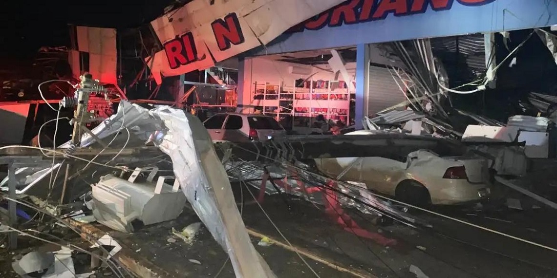 Tempestades deixam 2,8 mil desalojados e um morto no RS