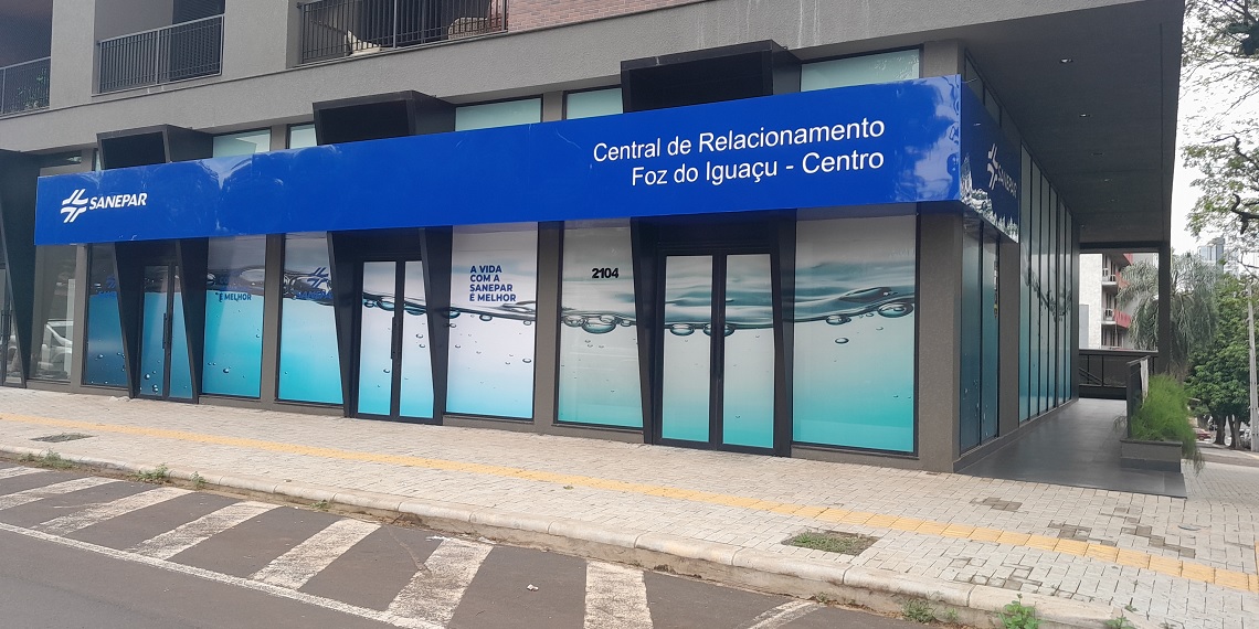 Sanepar abre nova Central de Relacionamento no Centro de Foz