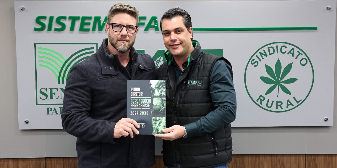 Requião Filho recebe plano da FAEP com 364 propostas para o agro