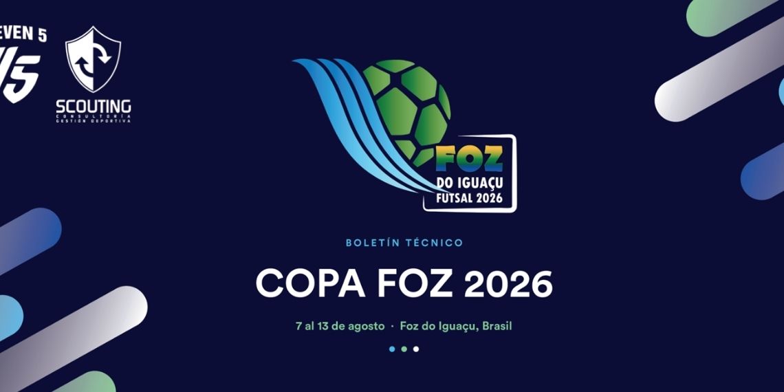 Copa Foz Futsal 2026 inicia com participação internacional